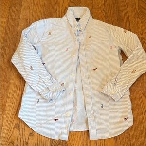 Janie and Jack Button-Down Shirt size 8